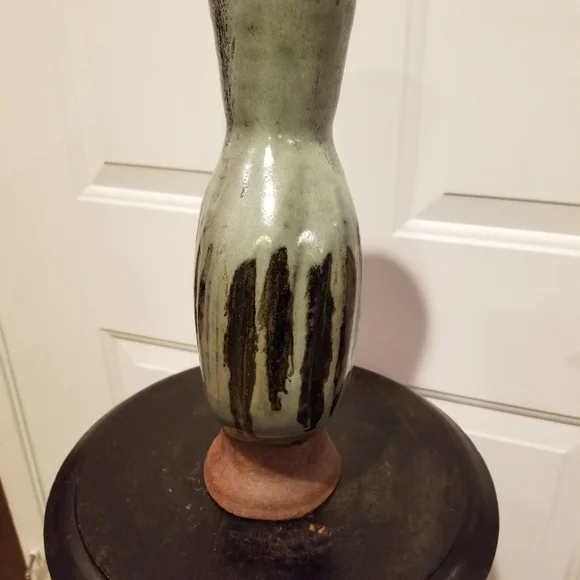 Vintage Mid Century Modern Ceramic Vase by Marguerite Rost - Picture 7 of 15